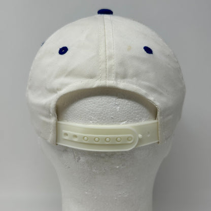 Vintage 90s MLB What A Game Youth Hat Baseball Cap Logo Kids Boys Snapback White