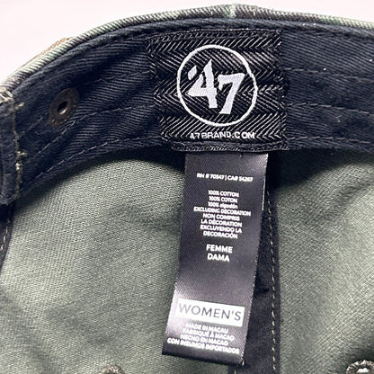 Las Vegas Raiders Hat Baseball Cap Cheetah Jaguar Leopard Print Strapback Green