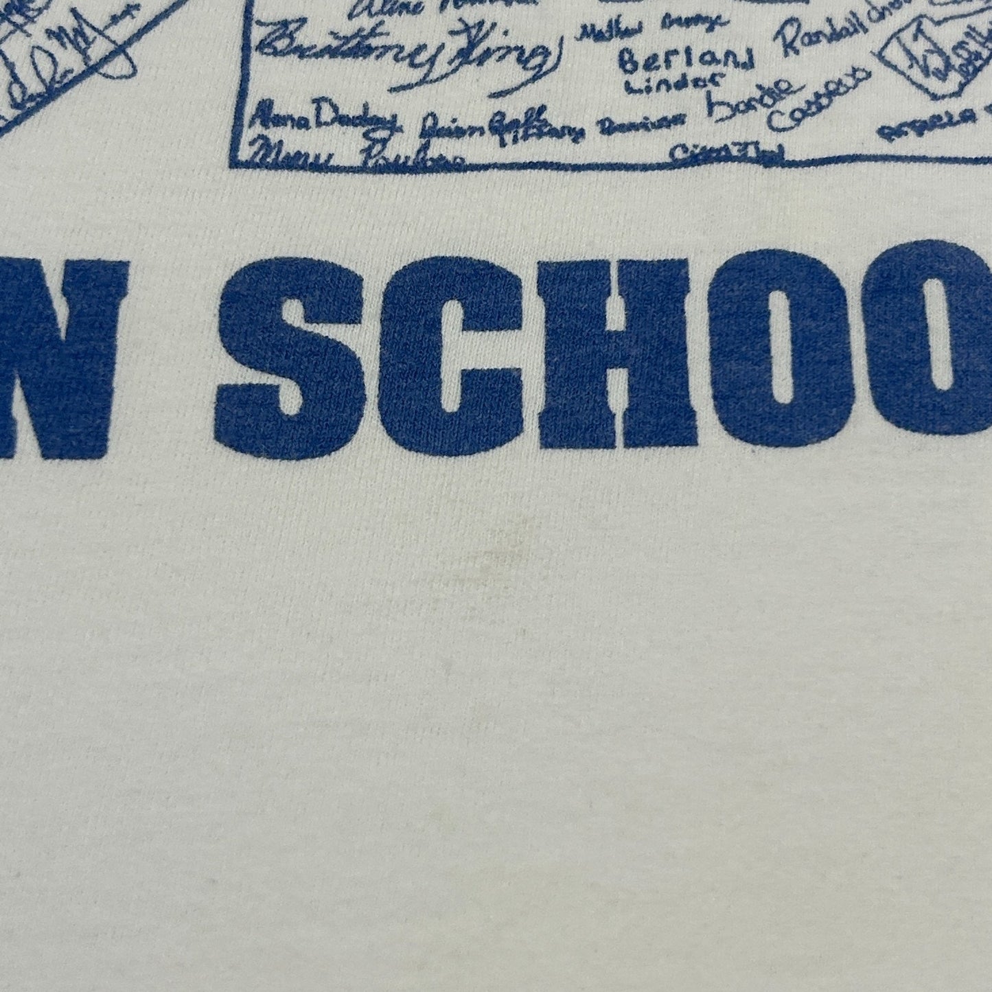 Vintage Y2Ks 2002 Colton High School T Shirt California HS White Mens XL X-Large