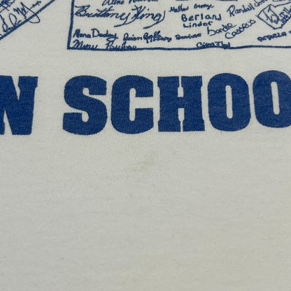 Vintage Y2Ks 2002 Colton High School T Shirt California HS White Mens XL X-Large