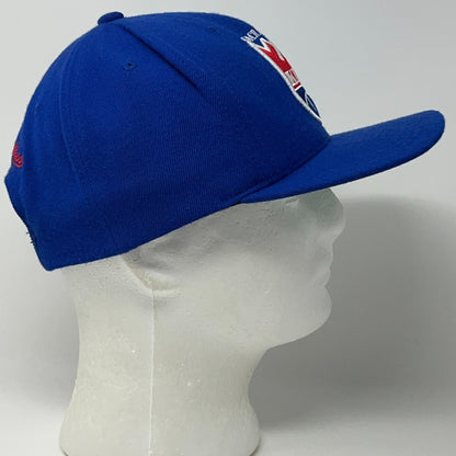 Sacramento Kings Hat Baseball Cap Mitchell & Ness NBA Wool 6 Panel Snapback Blue