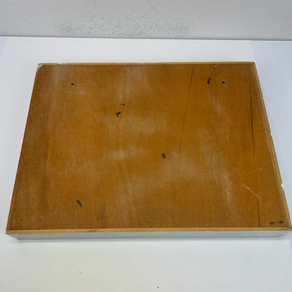 100 Cassette Tape Wall Rack Napa Valley Box Company Storage Holder Wood Vintage