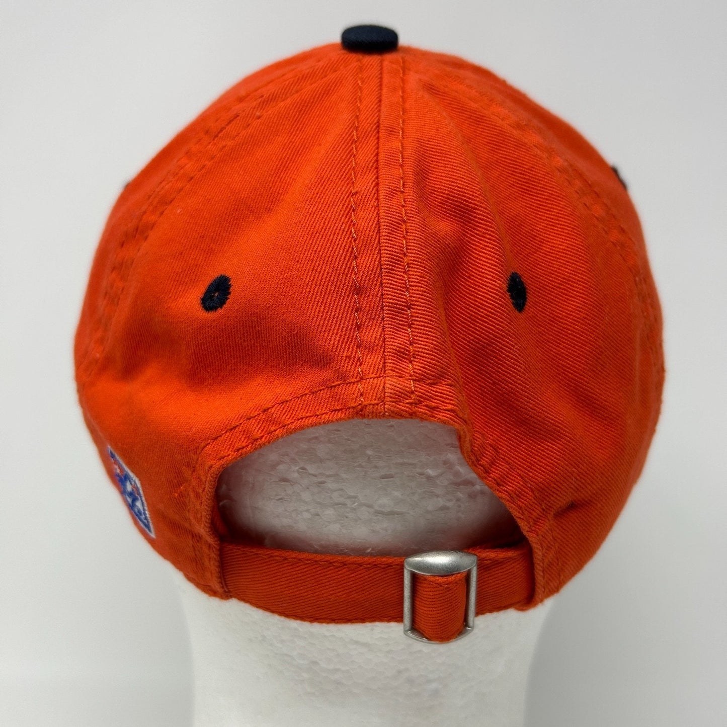 Auburn University AU Tigers Dad Hat Baseball Cap The Game 3 Bar Strapback Orange - Neon Vintage