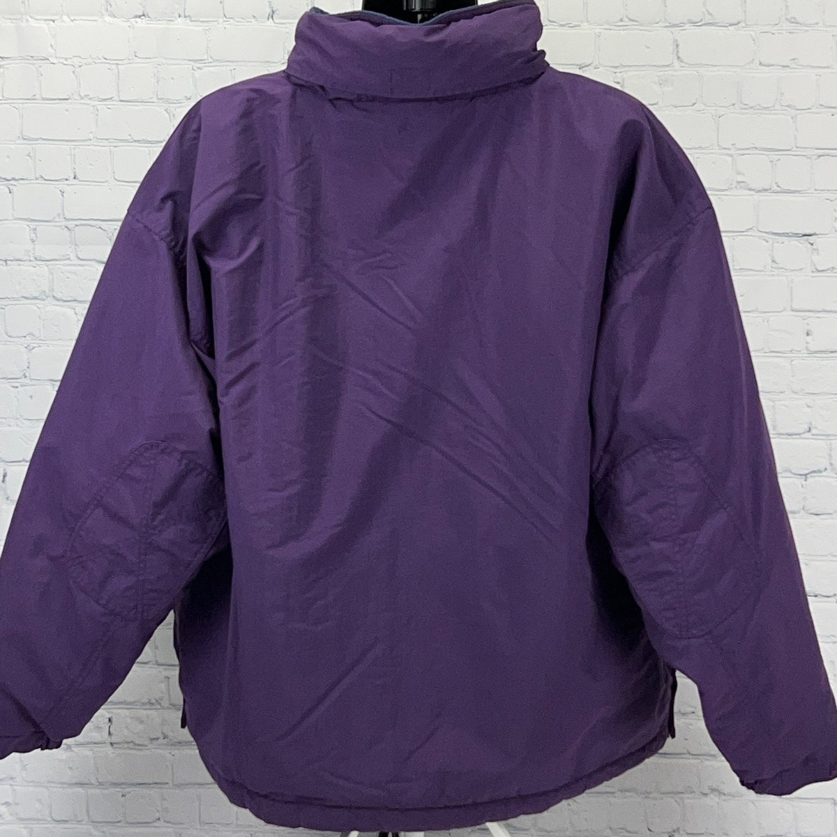 Vintage 90s Treasure Island Las Vegas Casino Jacket XL X-Large Purple Anorak