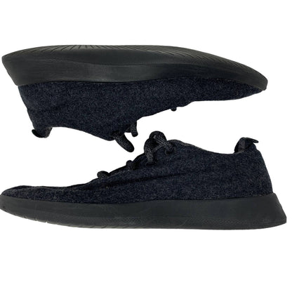 Allbirds Womens Wool Runners Running Shoes Black 0166NVK Low Top Lace Up Size 8