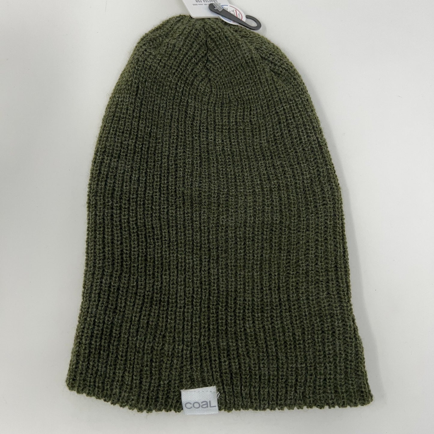 Coal Headwear The Stanley Beanie Winter Hat Toque Flip Cuffed Green Made In USA