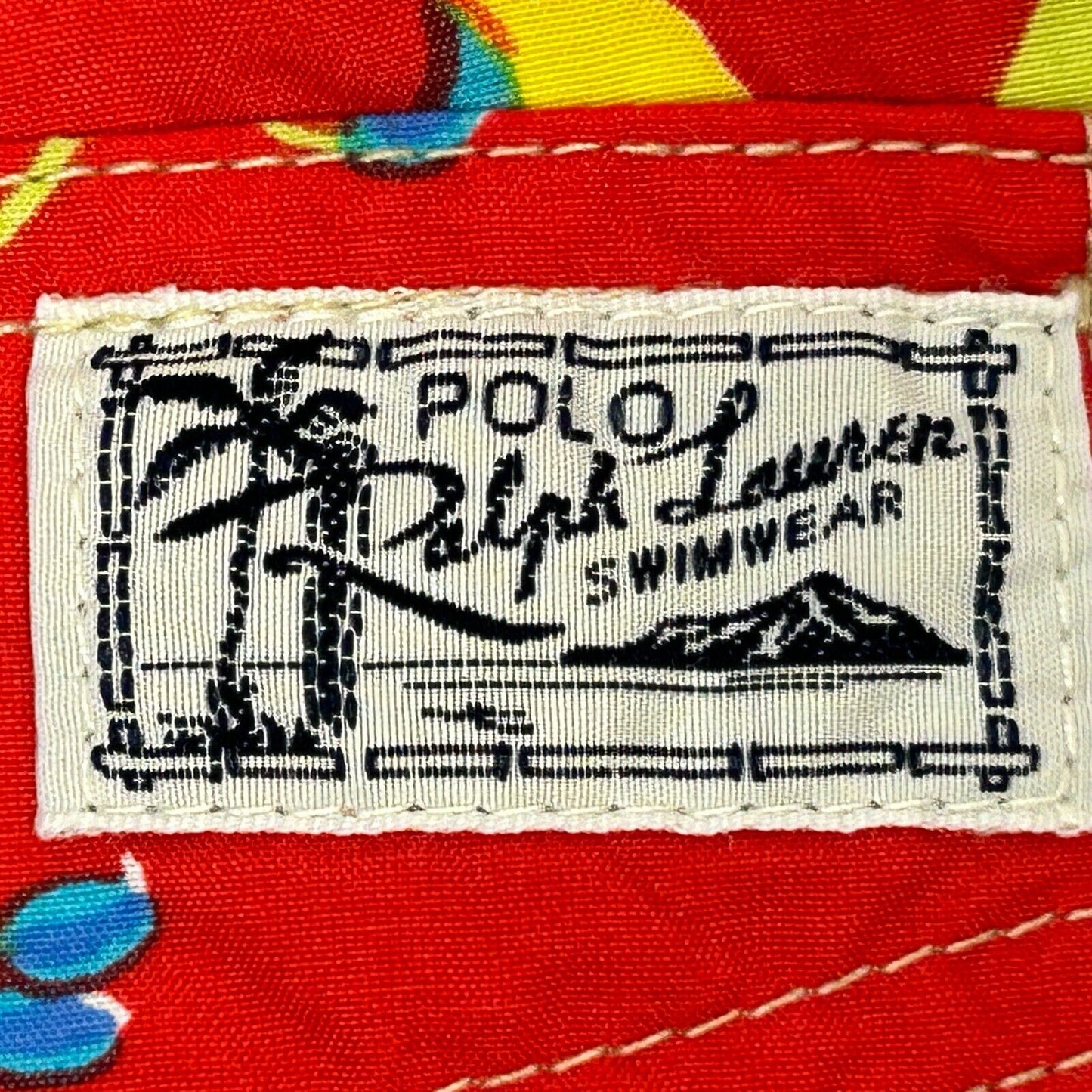 Bañador corto de hombre Polo Ralph Lauren XXL 2XL con estampado floral hawaiano, color rojo