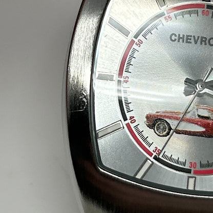 1961 C1 Chevrolet Corvette Watch Wristwatch GM Official CHV01V Stainless Steel