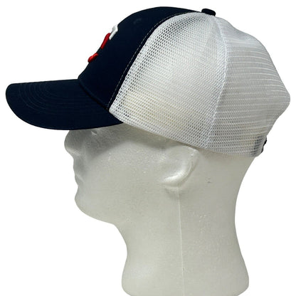 Minnesota Twins Trucker Hat Baseball Cap Snapback Blue Mesh MLB Six Panel