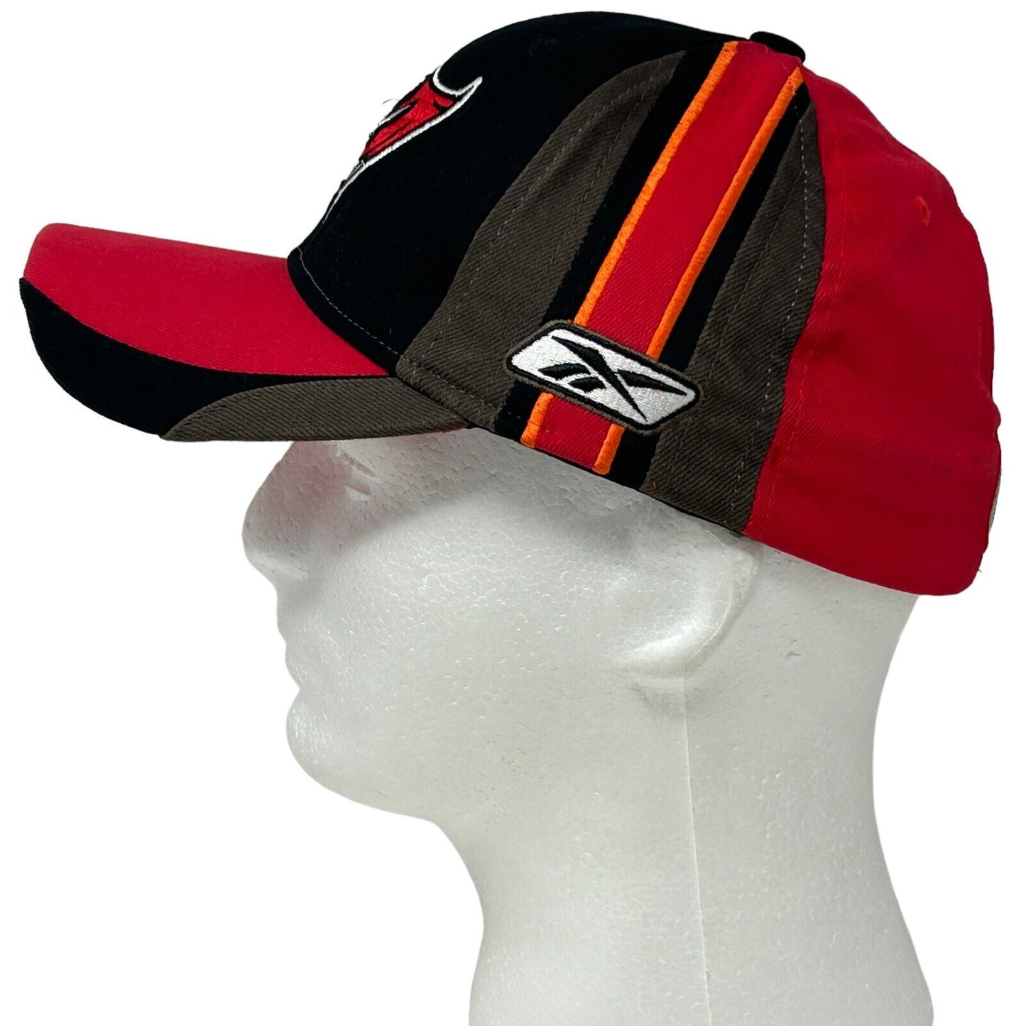 Tampa Bay Buccaneers Hat NFL Football Reebok Black Baseball Cap Flex Fitted OSFA