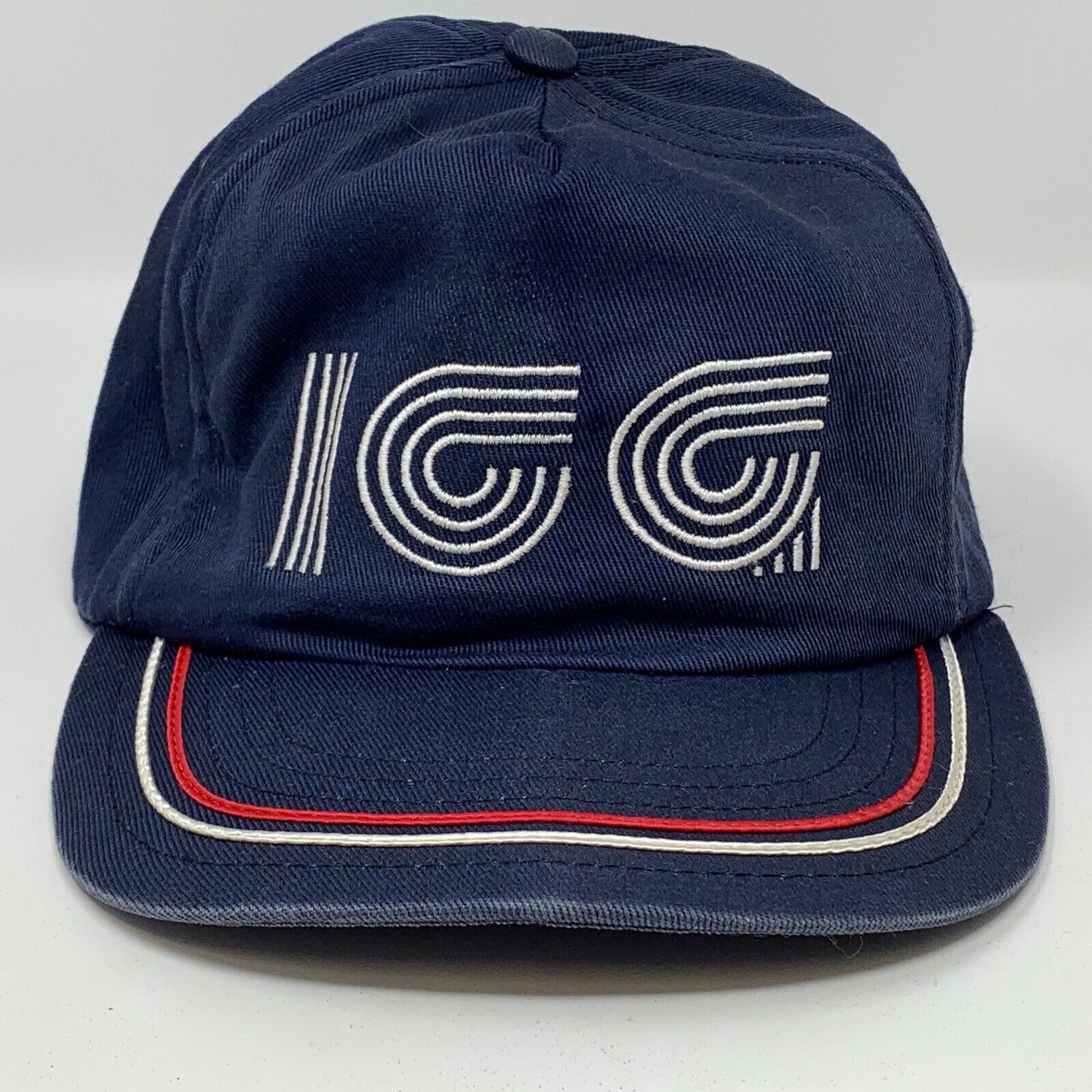 ICG Propane Snapback Hat Vintage 80s Canada Blue 5 Five Panel Baseball Cap