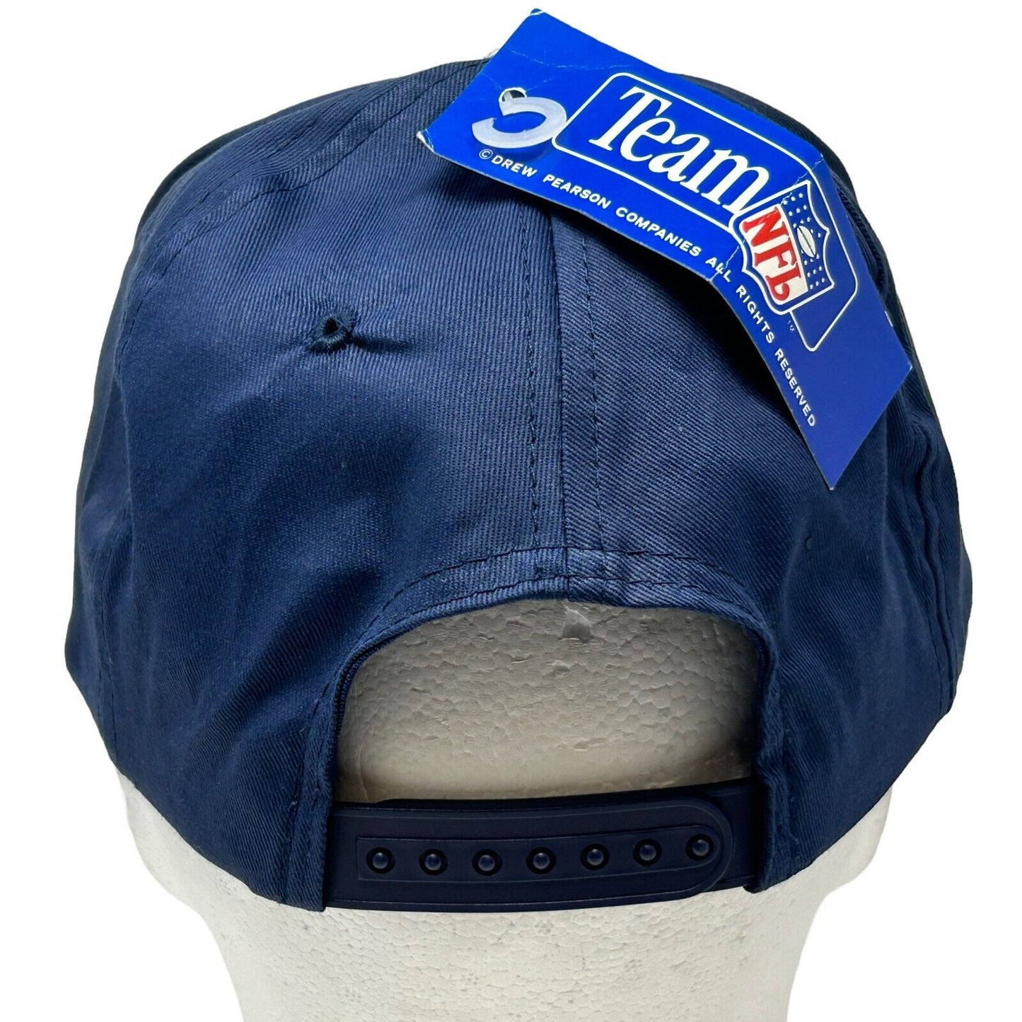 Dallas Cowboys Vintage 90s Snapback Hat Team NFL Football Blue Baseball Cap New