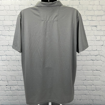 Cleveland Browns Brownie the Elf Polo Shirt Gray Antigua Golfer Mens XL X-Large