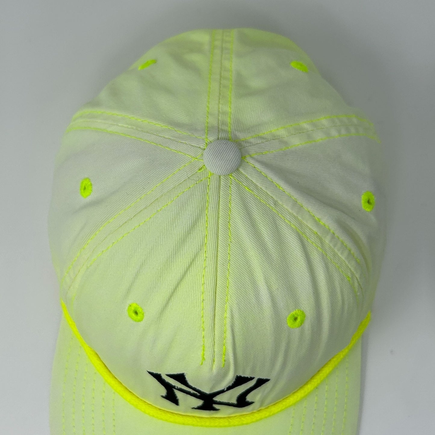 New York NY Yankees Hat Baseball Cap MLB American Needle Snapback Neon Yellow