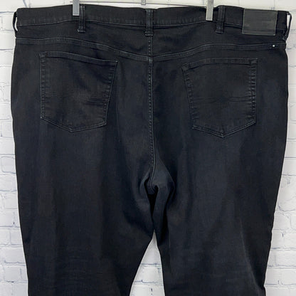 Lucky Brand Denim Jeans Athletic Fit Big and Tall Stretch Black Mens 52x31