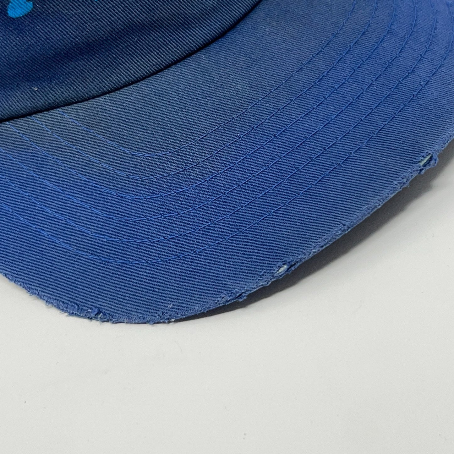 Vintage 90s Street Heart Auto and Diesel Hat Baseball Cap 5 Panel Snapback Blue