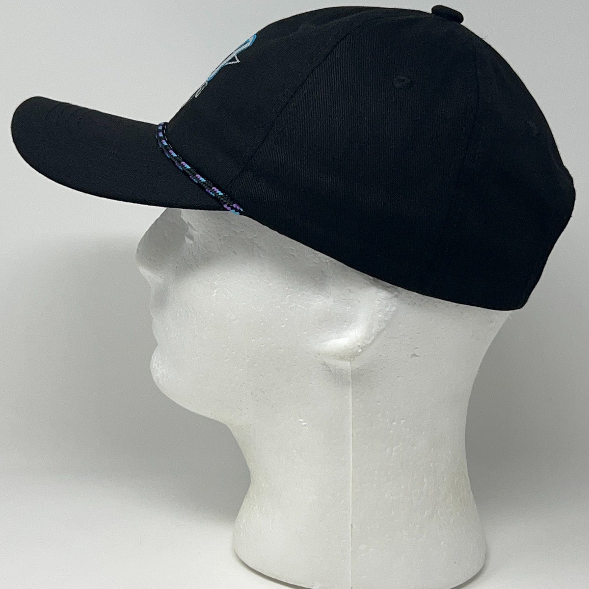 Las Vegas Aces WNBA 30 Seasons Dad Hat Black Rope Cord Strapback Baseball Cap