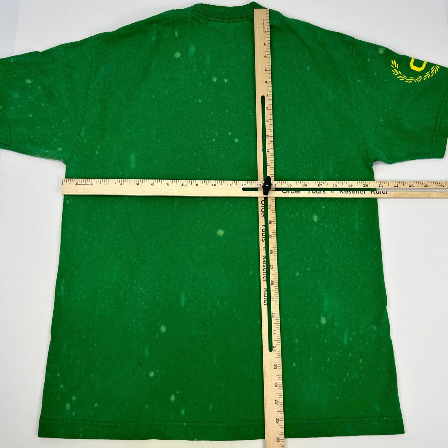 University of Diamond Supply Co T Shirt Streetwear Self Education Green L Large
