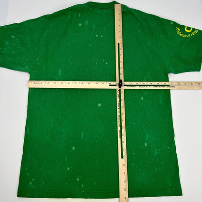 University of Diamond Supply Co T Shirt Streetwear Self Education Green L Large