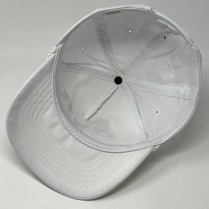 Vintage OSH Orchard Supply Hardware Hat Baseball Cap Rope Corded Snapback White