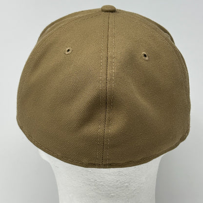 Paper Planes x New Era Hat Baseball Cap Jay-Z Roc Nation Tan Beige Fitted 7 1/2