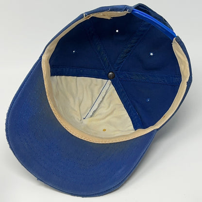 Vintage 90s Street Heart Auto and Diesel Hat Baseball Cap 5 Panel Snapback Blue
