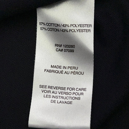 Travis Mathew Oceanside PENTA Polo Shirt Black Short Sleeve Mens M Medium
