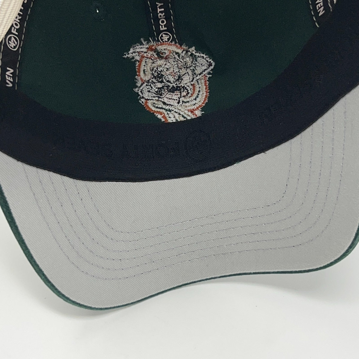 Greensboro Grasshoppers Hat Baseball Cap 47 Brand MiLB Green Mesh Trucker S-M