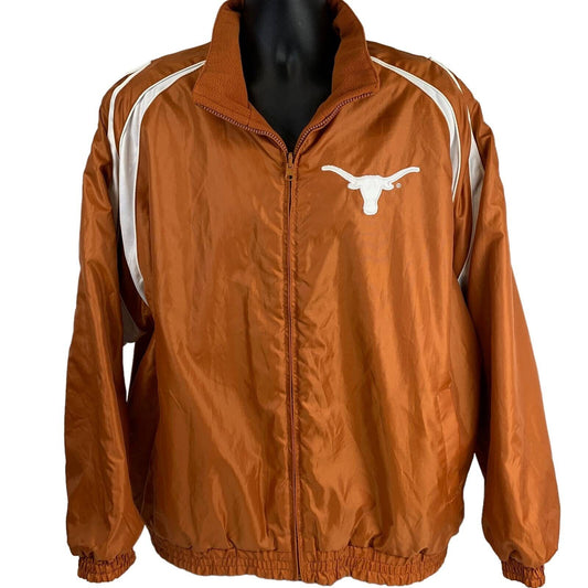 University of Texas Longhorns Reversible Jacket Orange NCAA G-III UT Austin 2XL