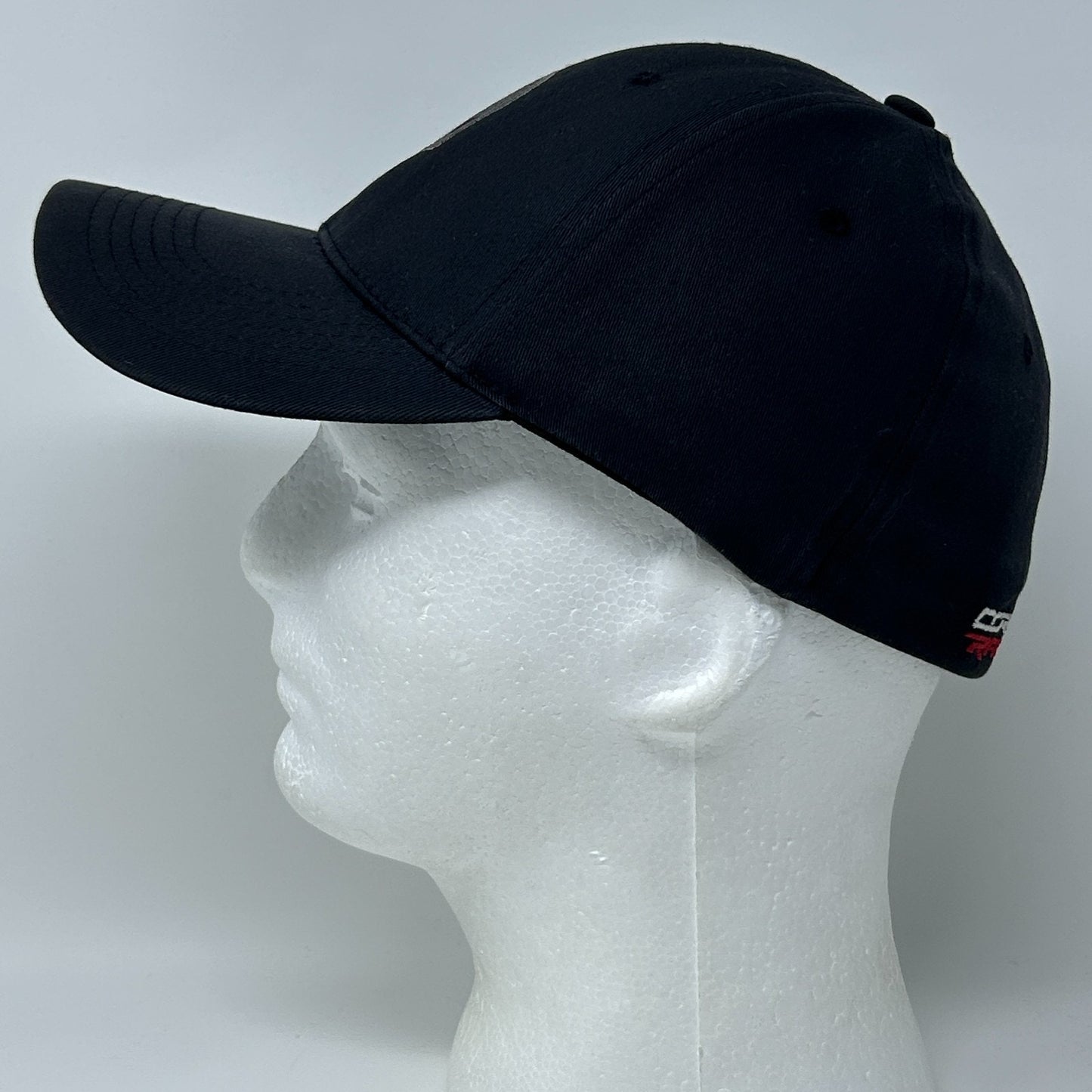 Corvette Racing Jake Hat Baseball Cap Chevrolet Skull Black Flex Fitted L Large