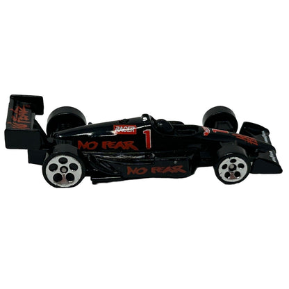 No Fear Thunderstreak Indy 500 Hot Wheels Diecast Race Car Black Vintage 90s