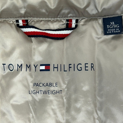 Tommy Hilfiger 女士羽绒夹克 加大码 绗缝 轻便 可打包 银色