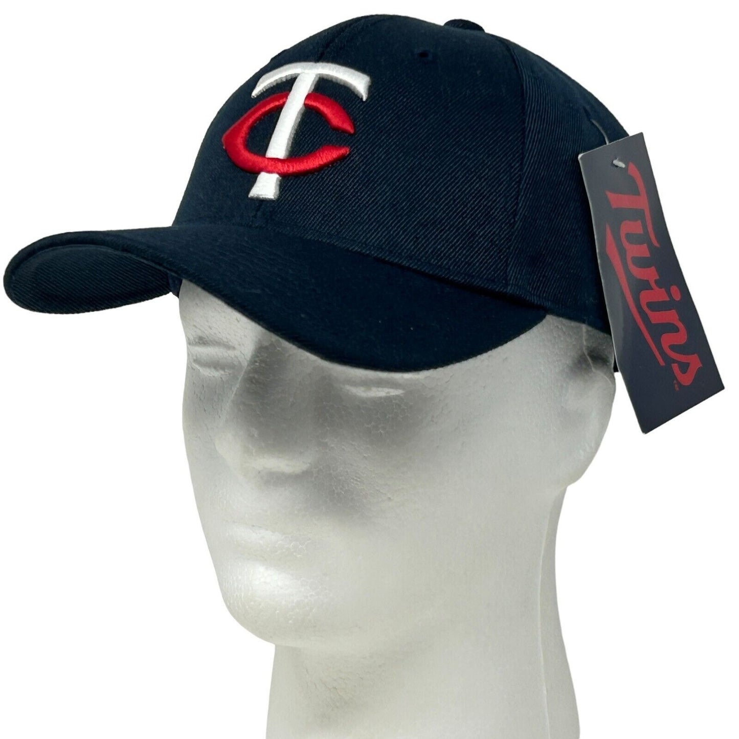 Gorra de béisbol Ford de los Minnesota Twins con correa trasera azul de seis paneles MLB 2023 SGA