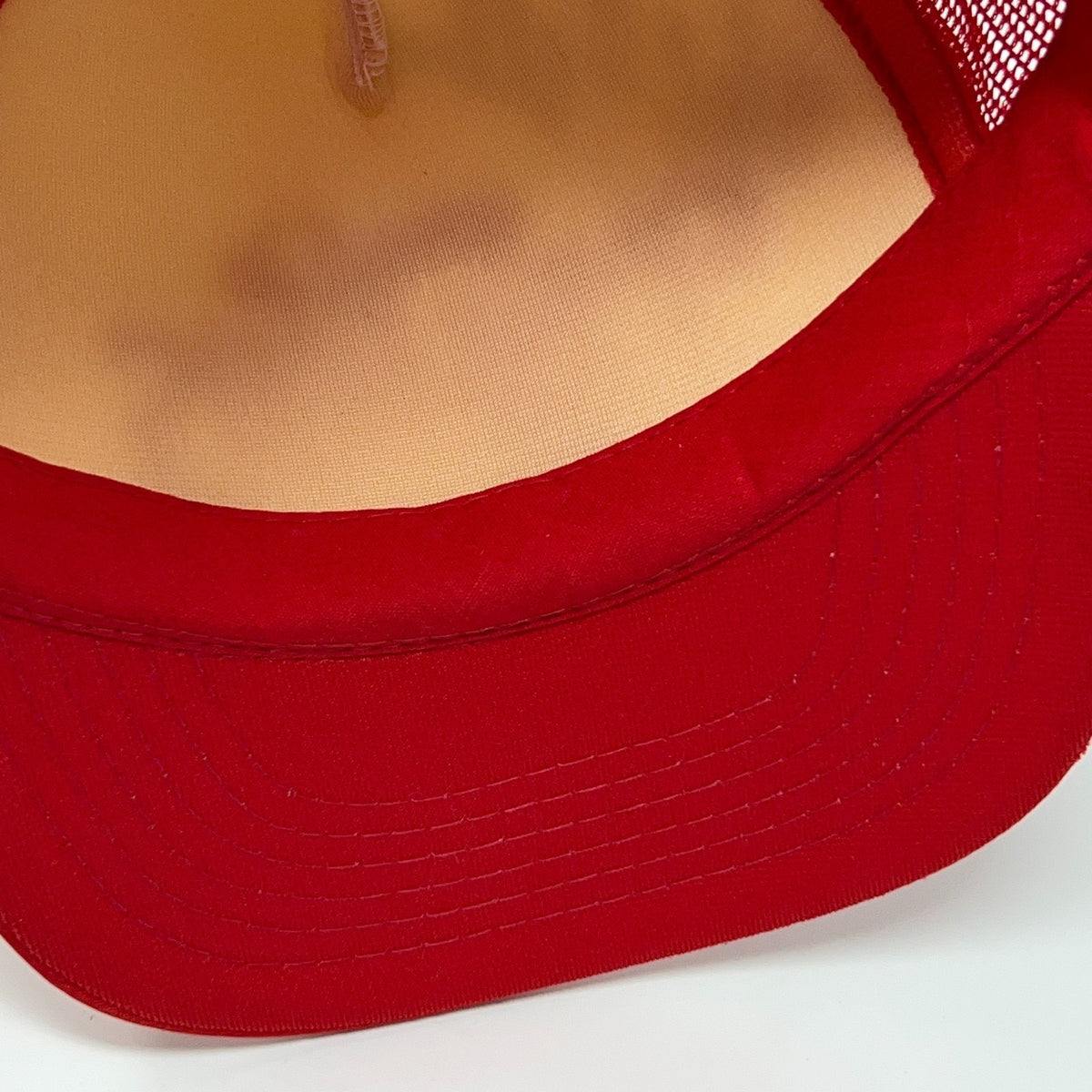 Vintage 90s Mel Tillis Signed Trucker Hat Baseball Cap Autographed Snapback Red