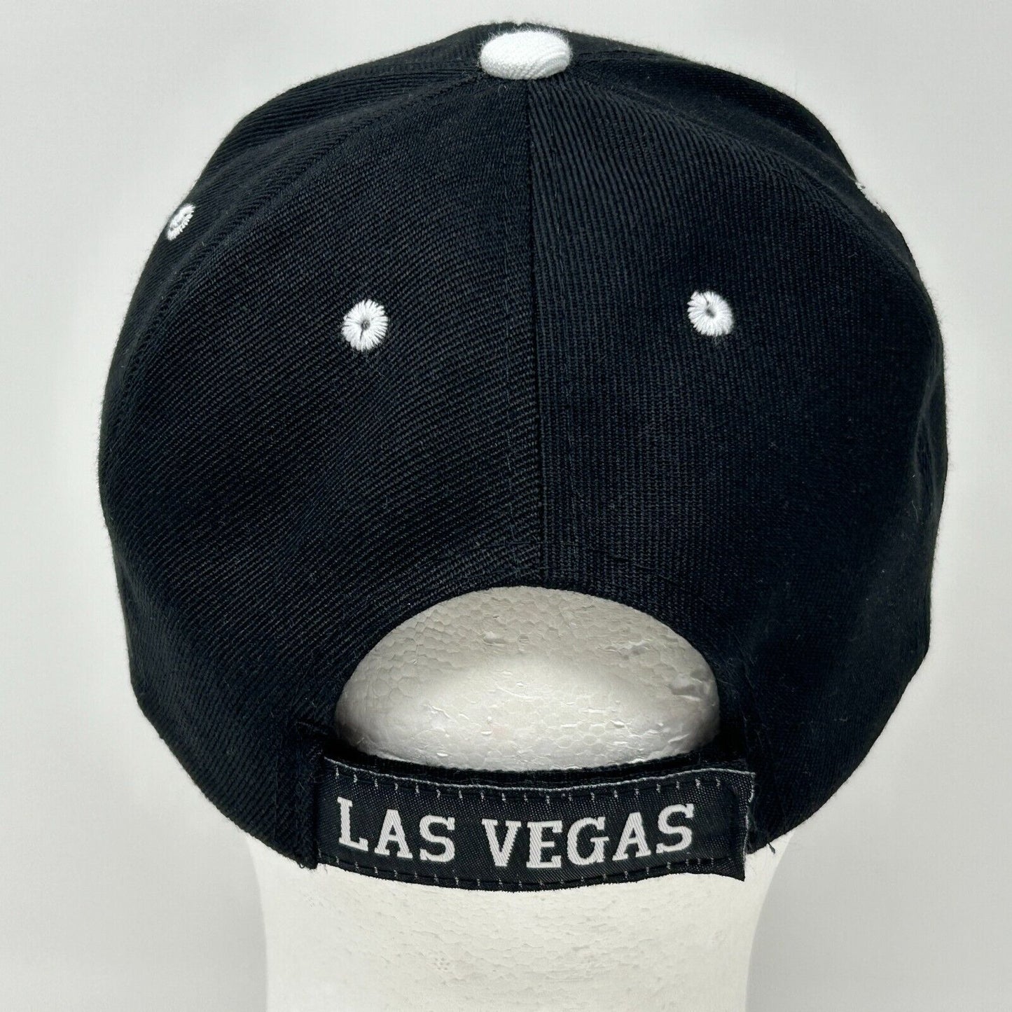 Las Vegas Nevada Baseball Hat Cap Casino Gambling Travel Tourist Tourism Black