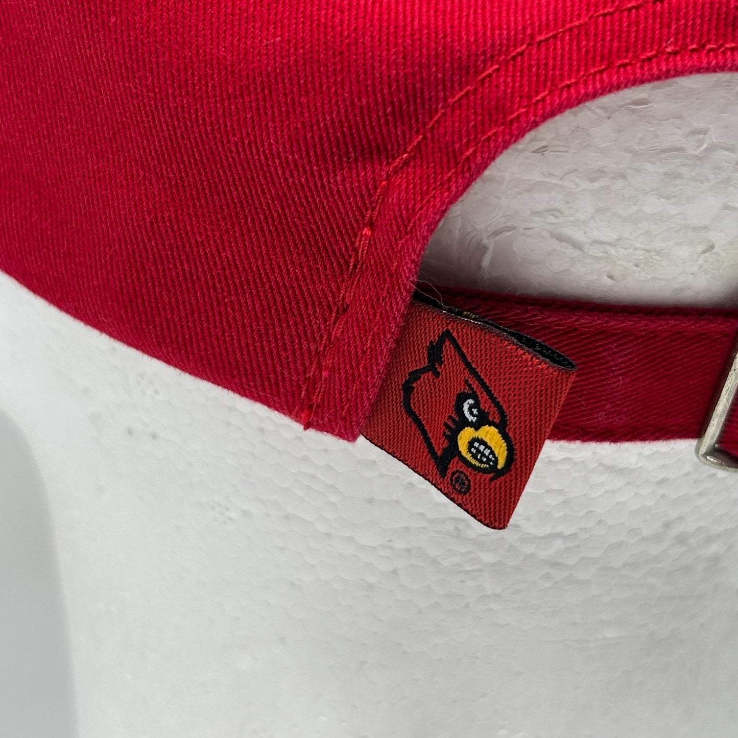 Louisville Cardinals Dad Hat Baseball Cap NCAA University UofL TOW Strapback Red - Neon Vintage