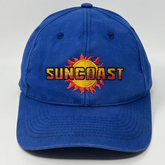 Vintage Suncoast Casino Las Vegas Hat Cap Blue Y2Ks Gambling Gambler Snapback - Neon Vintage
