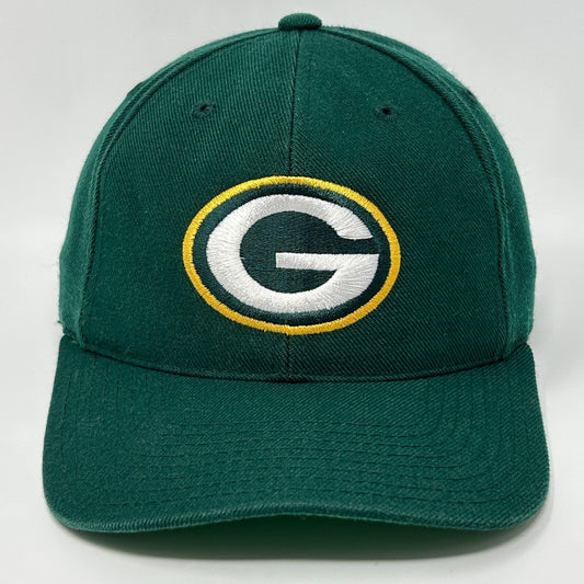 Vintage 90s Green Bay Packers Hat Baseball Cap American Needle Snapback Green