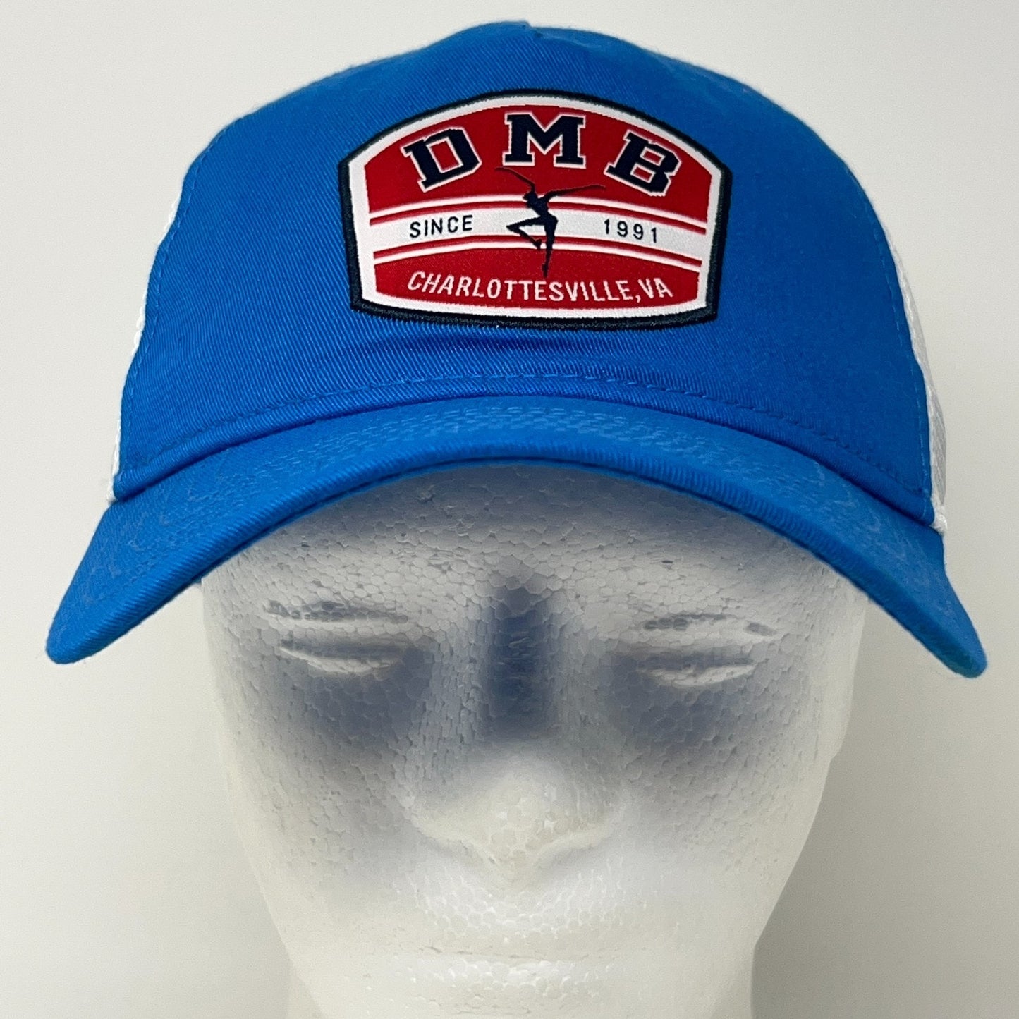 Dave Matthews Band DMB Trucker Hat Baseball Cap Fire Dancer Mesh Snapback Blue