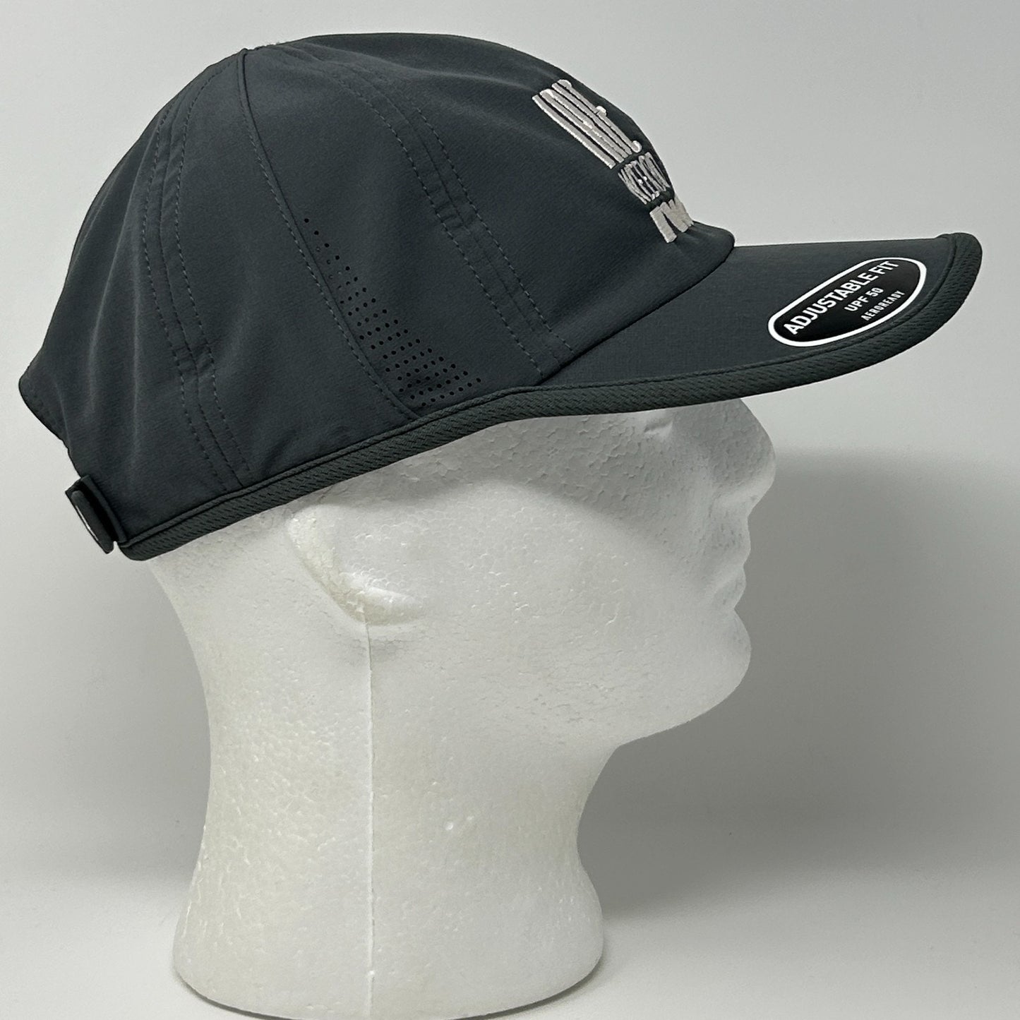 Irie Weekend Adidas Hat Cap Golfing Superlite 2 Aeroready UPF 50 Strapback Gray