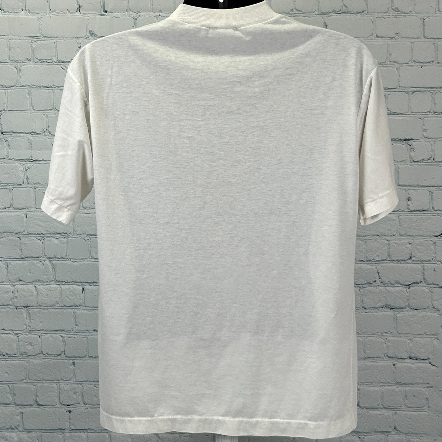 Vintage 80s Chankanaab Cozumel Mexico T Shirt Travel Tourist Tee White M Medium