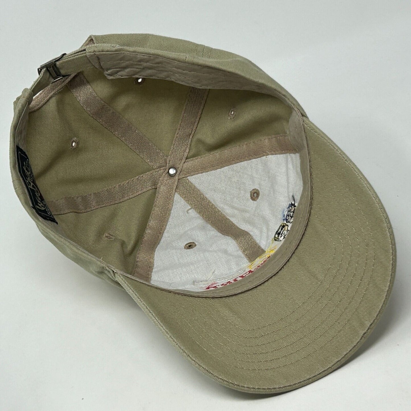 The Bob & Tom Show Dad Hat Baseball Cap Fort Wayne Radio Station Strapback Beige