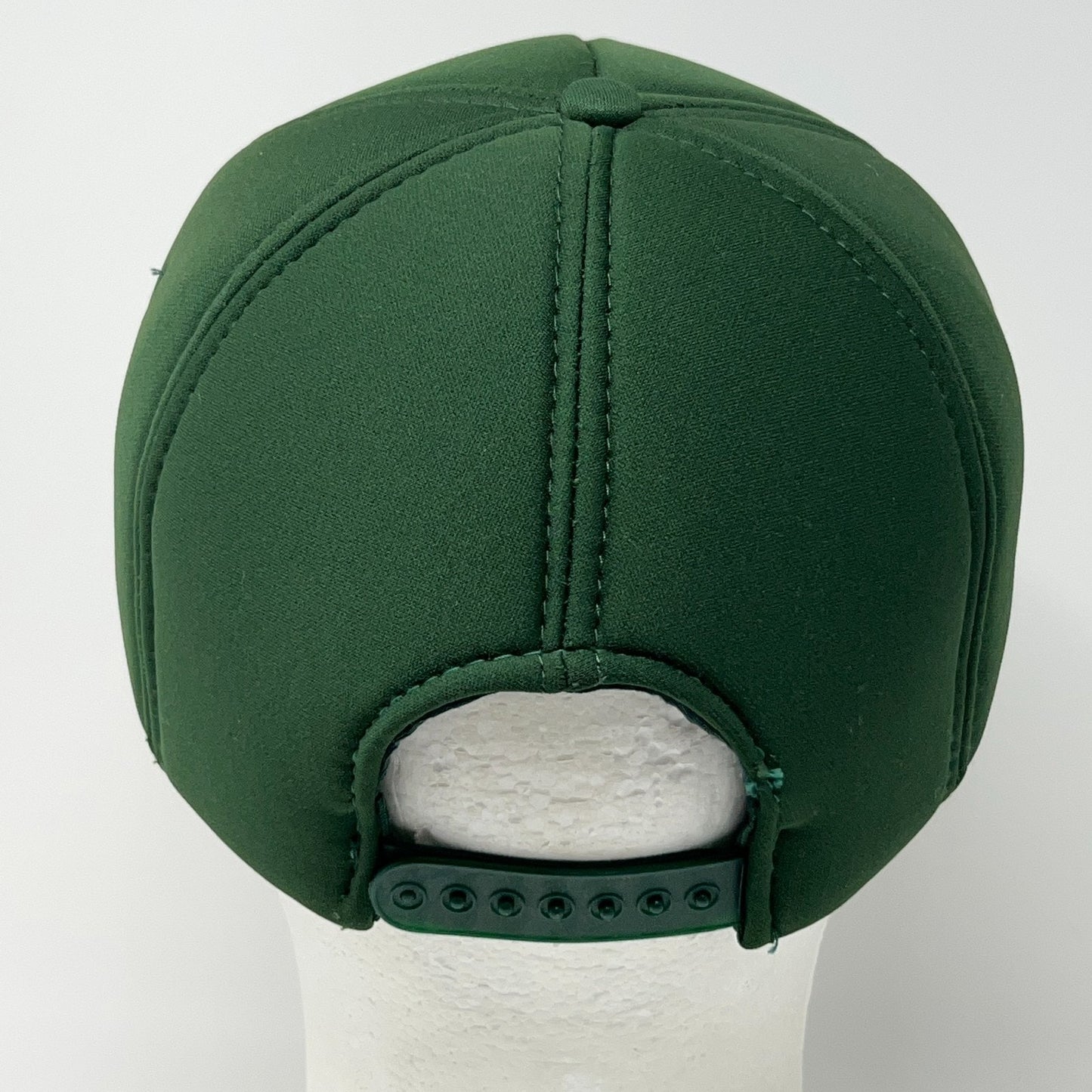 Vintage 80s MPC Patch Trucker Hat Baseball Cap Snapback Green Full Foam