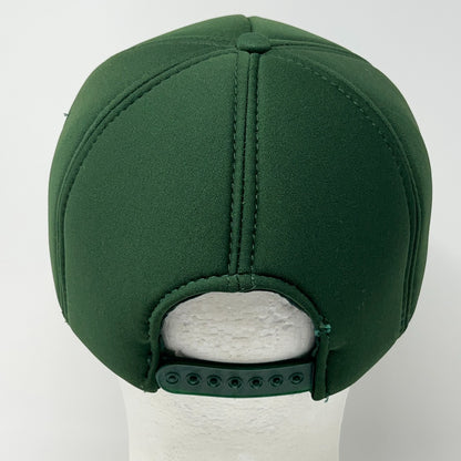 Vintage 80s MPC Patch Trucker Hat Baseball Cap Snapback Green Full Foam