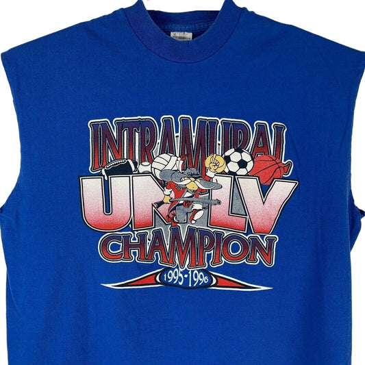 UNLV 校内冠军复古 90 年代 T 恤大学 NCAA 美国制造 T 恤 XL