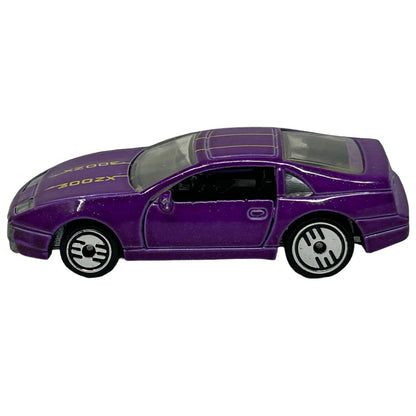 Nissan Custom Z 300ZX Hot Wheels Diecast Car Purple Toy Vehicle Vintage 90s