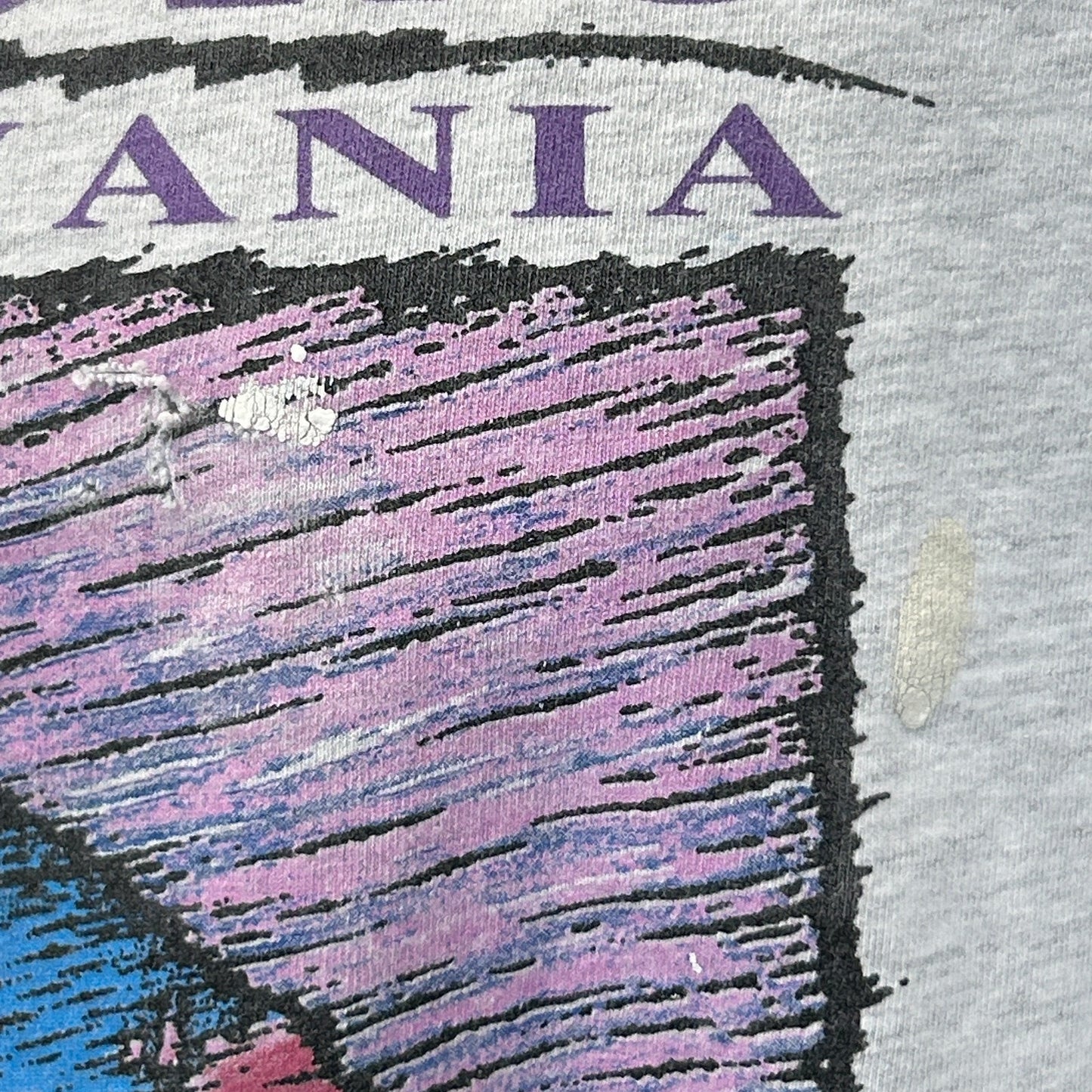 Vintage Hatboro Pennsylvania T Shirt Mens L Large Gray 90s No Place Like Home