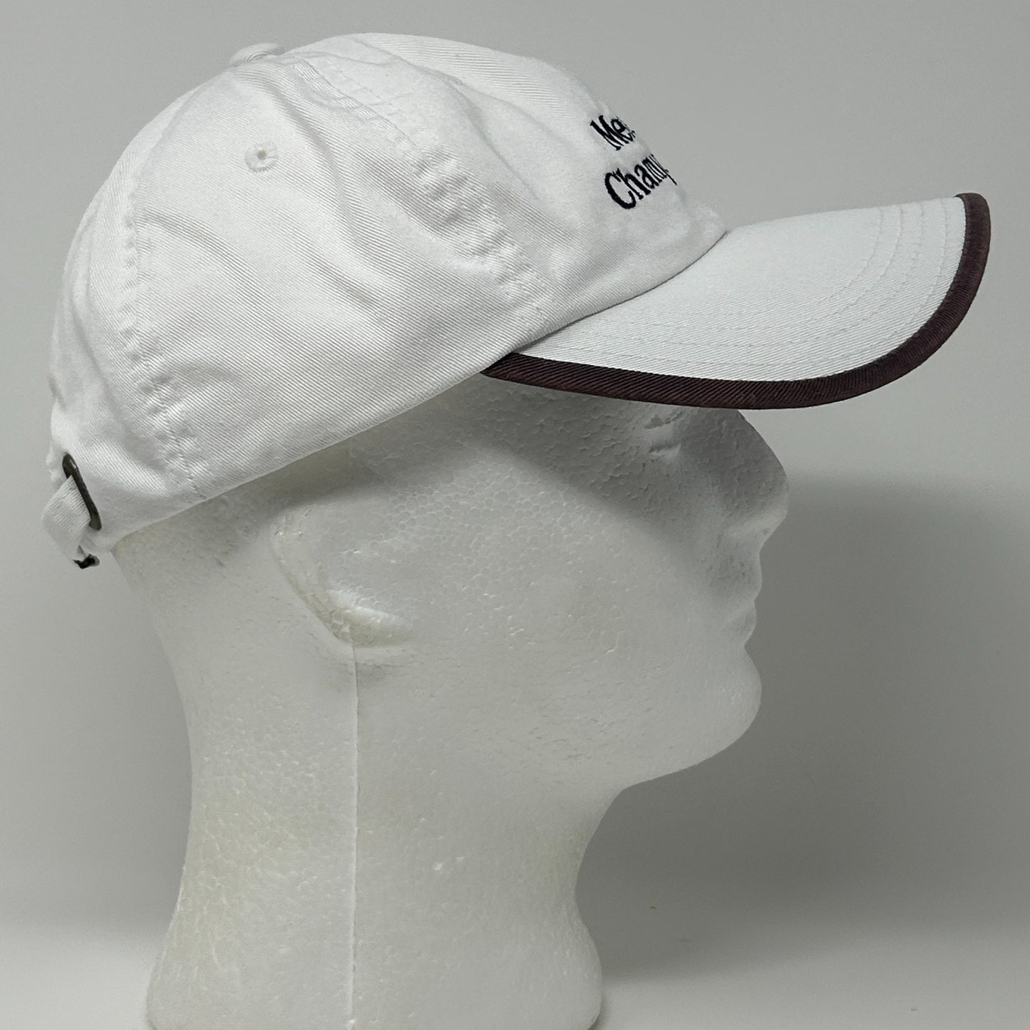 Vintage Y2Ks Mercedes Championships Kapalua Dad Hat Baseball Cap Strapback White