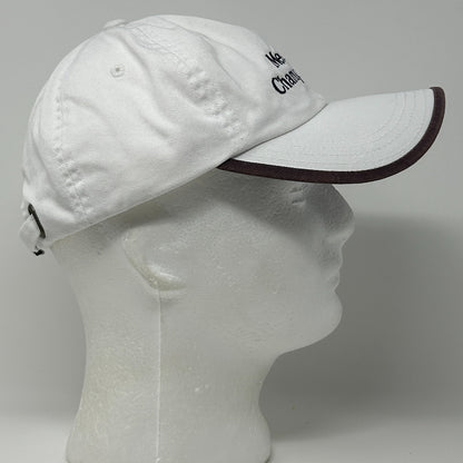 Vintage Y2Ks Mercedes Championships Kapalua Dad Hat Baseball Cap Strapback White