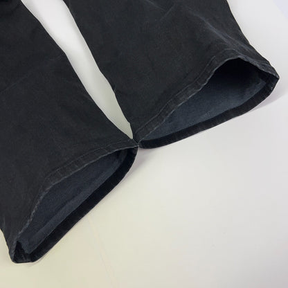 Lucky Brand Denim Jeans Athletic Fit Big and Tall Stretch Black Mens 52x31